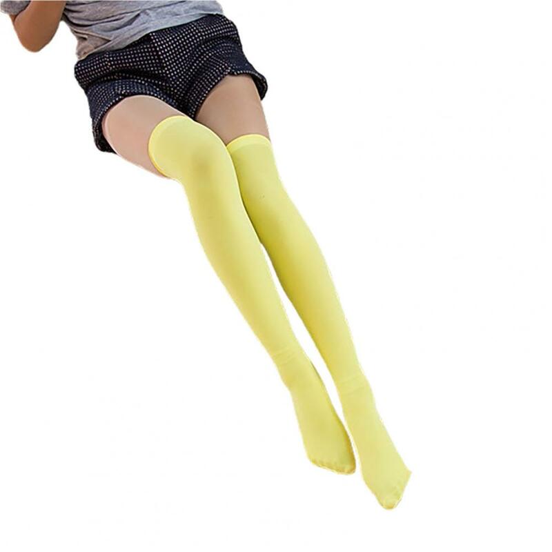 2023 calze per ragazze leggere e traspiranti ad alta elasticità dolce stile giapponese calze sopra il ginocchio da donna estate