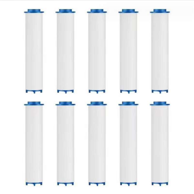 Vervanging Douchekop Katoen Filter Set Waterzuivering Verwijderen Chloor/Fluoride/Hard Water Voor Douche Water Reiniging