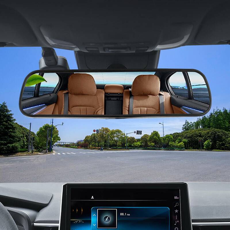 กระจกมองหลังภายในรถยนต์ขนาด8นิ้วปรับได้360องศาใช้ได้ทุกกลางวัน/กลางคืน