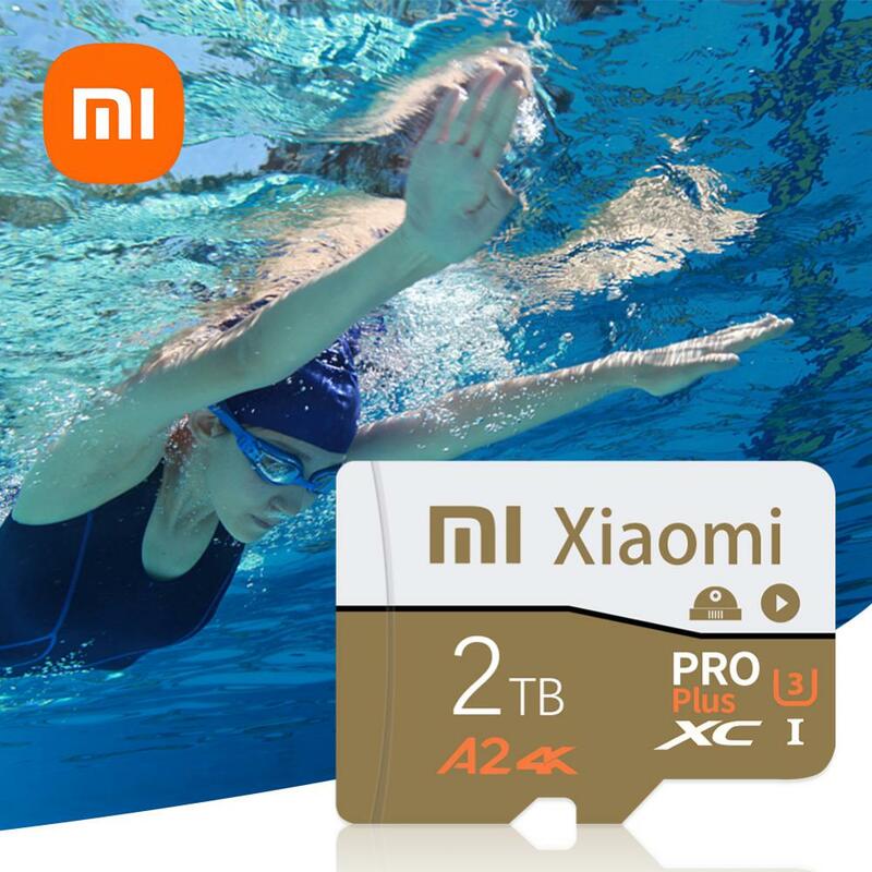 Xiaomi Micro TF SD การ์ด2TB แฟลช Class10 A2อัจฉริยะการ์ดหน่วยความจำ SD ความเร็วสูง1TB 128GB 256GB cartao de memoria สำหรับโทรศัพท์/กล้อง
