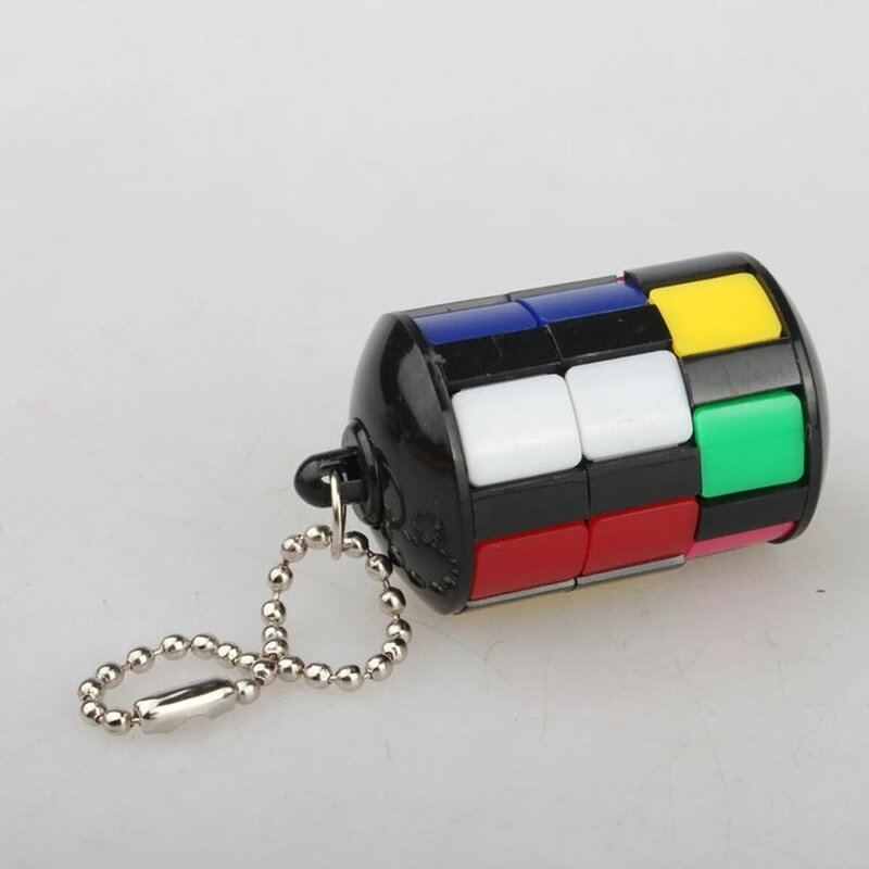 Magic 3D Magnetic Cube With Keychain Kids Learning Toys For Children Educational Toys Anti-stress Funny Games For Adults