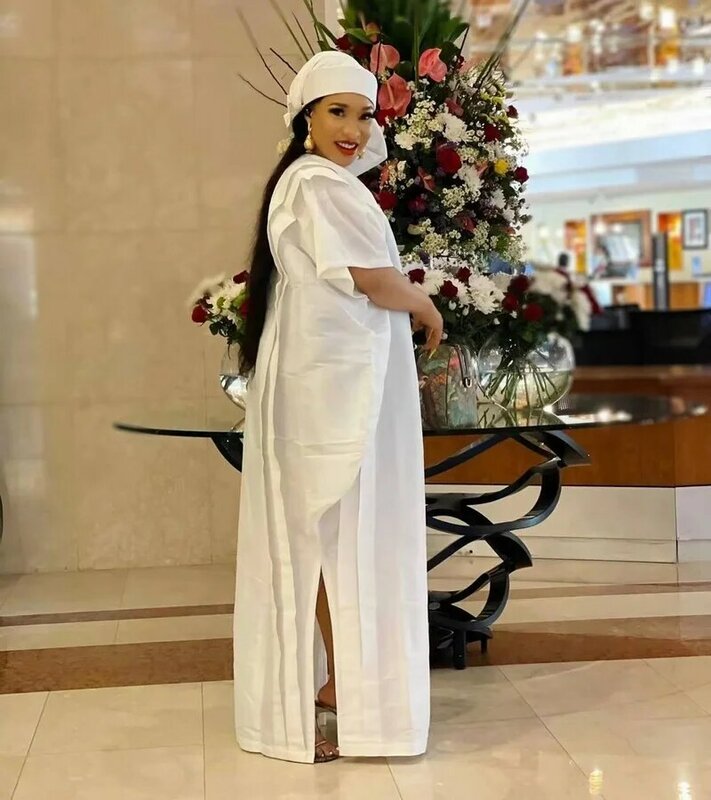 Abiti africani per le donne di moda musulmana Abaya Africa vestiti stampa Dashiki abbigliamento da donna Ankara Big Size Africa vestito da donna