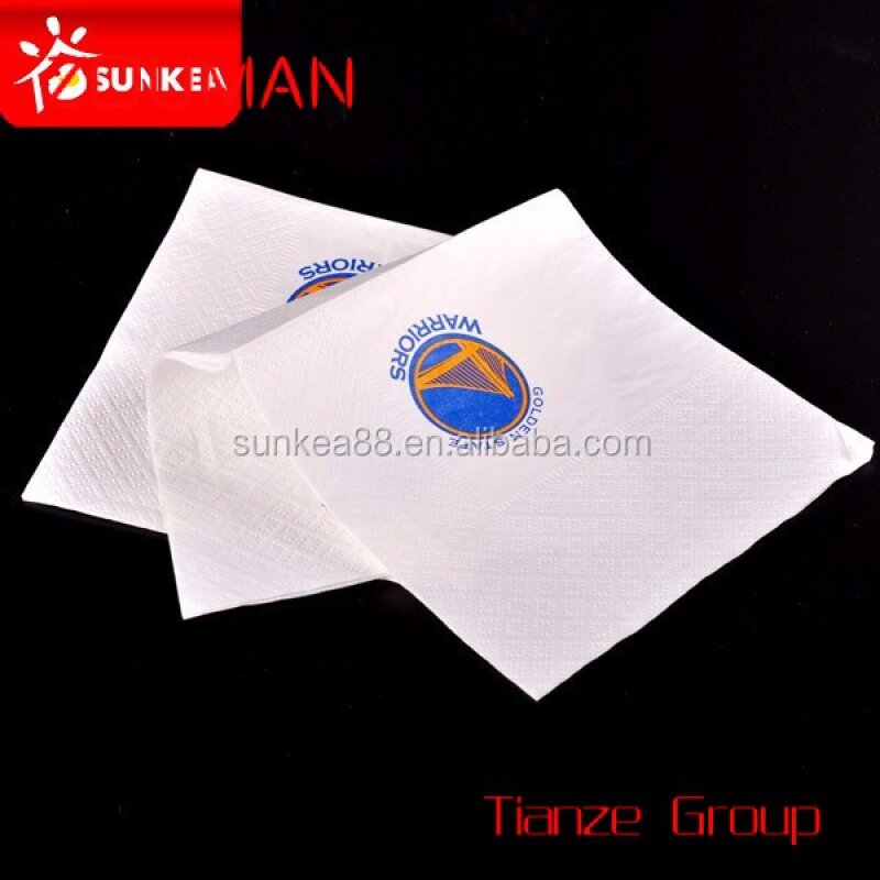 Folding Table Tissue, Impresso Paper Guardanapo, Custom