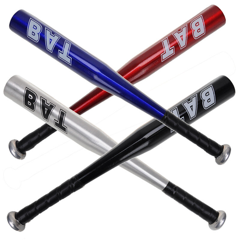 Liga de alumínio engrossado Baseball Bat, equipamentos de prática Outdoor Sports Softball, casa autodefesa, 20 ", 25", 28 ", 30", 32 ", 34"