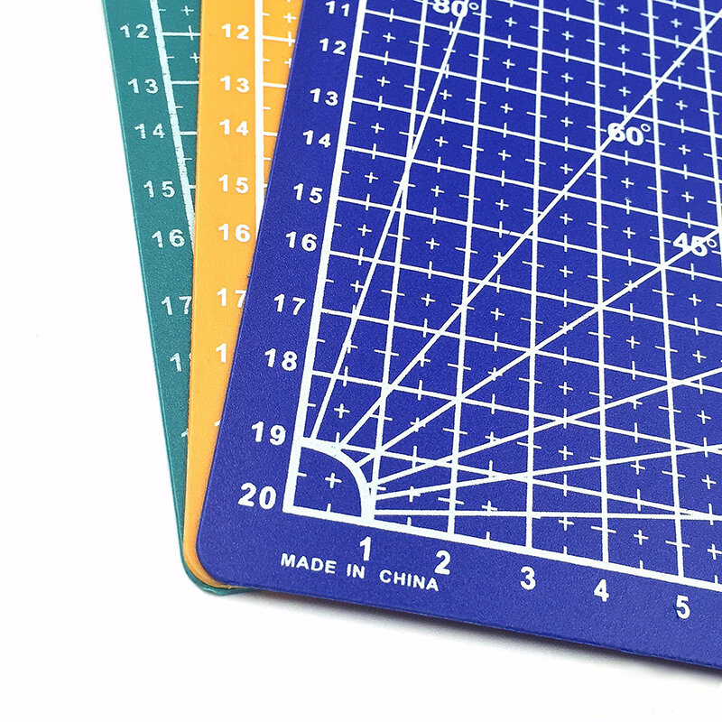 PVC Corte Mat para DIY Artesanato, Tábua de Corte, Bancada, Patchwork, Costura, Manual, Faca Gravura, Double-Sided Pad, Leather Tool, A3, A4, A5