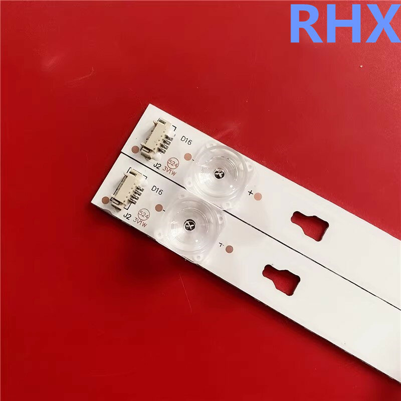 Tira de luces LED de retroiluminación, accesorio para Fengxing F55Y F55N LCD, LED55D8C-01 (C), 3035500824155,5 CM, 8LED, 100%