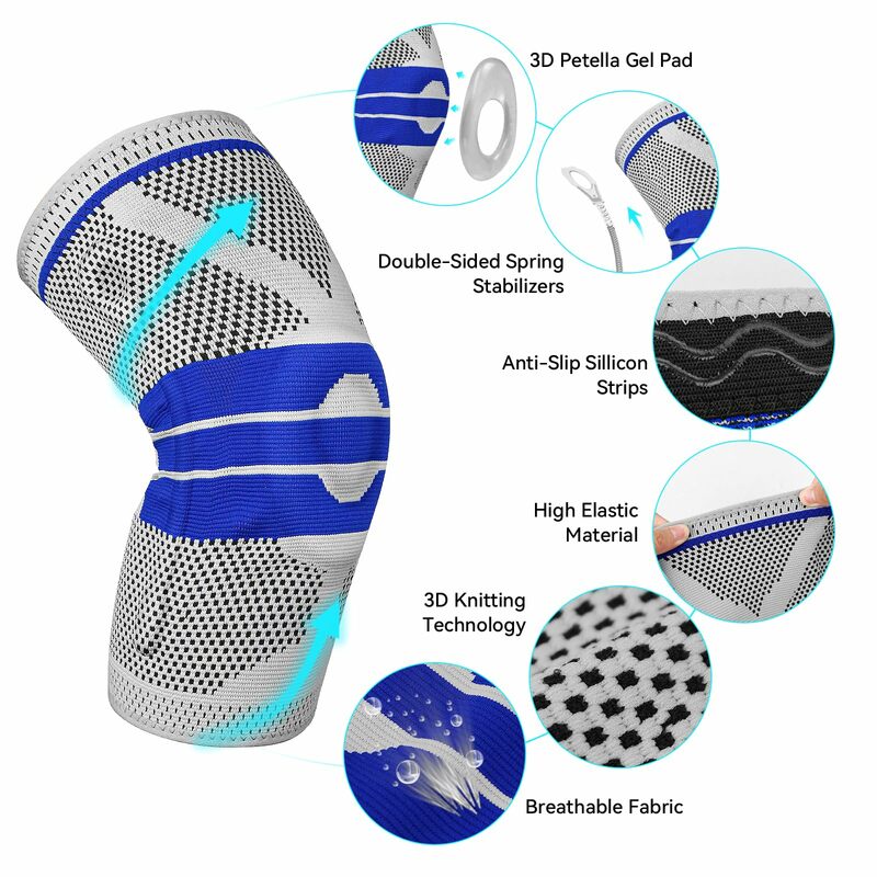Kneepad compression kneepad exercise kneepad, used to relieve running, exercise, arthritis, joint recovery pain