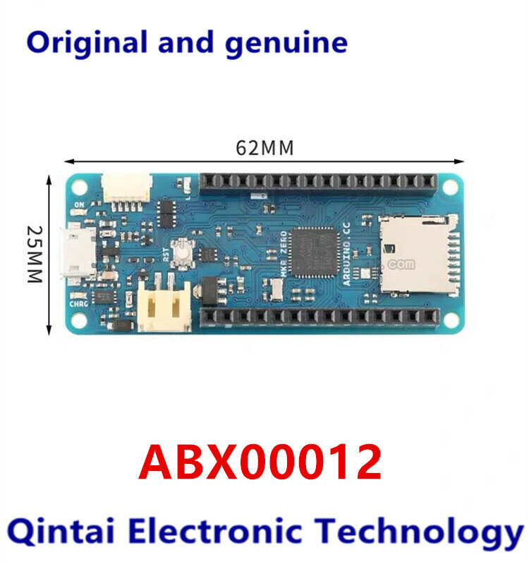 Arduino MKR ZERO I2S bus SD para sonido, música, audio digital, datos ABX00012, Original, Original, Oficial de Italia