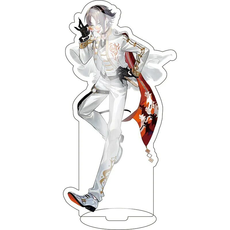 Anime Nijisanji tęczowe towarzystwo Vtuber Figures Vox Akuma Sonny Brisko Mysta Rias Cosplay akrylowy stojak zabawkowy Model świąteczny prezent fanów