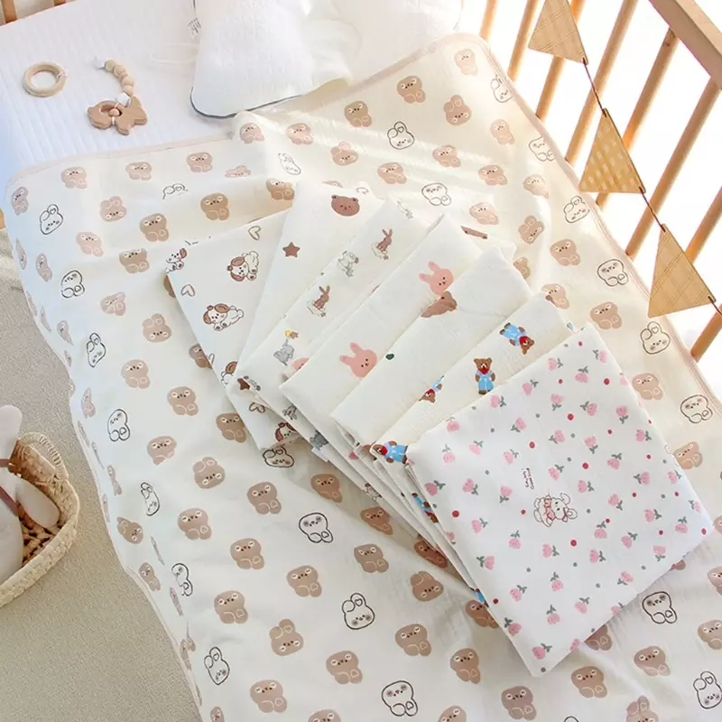 Cambiador bebé impermeable, tapete pañales y absorbente para recién nacidos