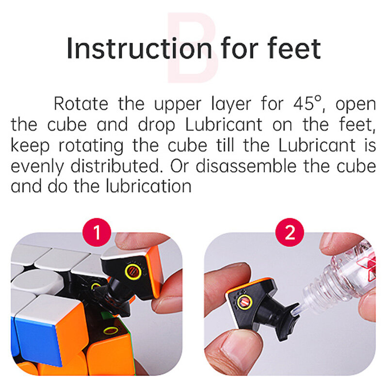 QiYi XMD Magic Cube 5ml Differential Oil QY Accessories 10k Silicone Lubricant Lube Speed Puzzle Related Lubricating for Cubo