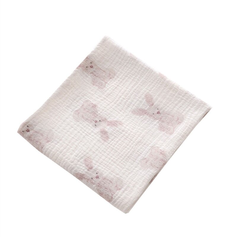 Y166 Baby-Musselin-Wickeldecke aus Baumwolle mit mehreren Mustern, große, weiche Baby-Empfangsdecken, Wickeldecke für leicht