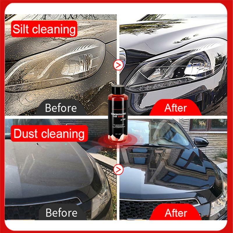 5.3oz Car Cleaning Foam Deep Clean & Restores Washing Shampoo durable Highly Concentrated cleaner Safely Cleans Your Vehicle