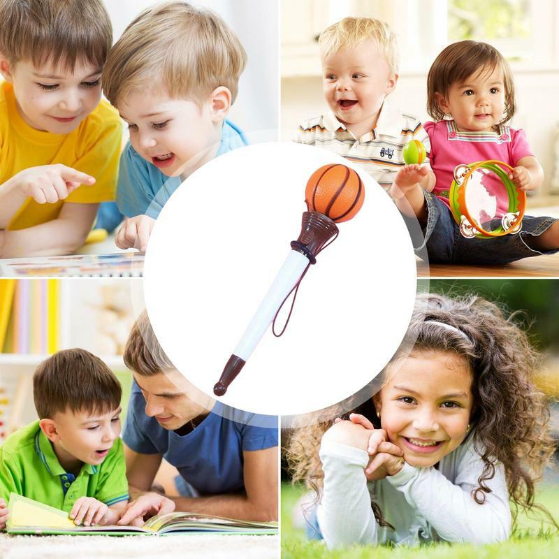 Kreative springende Kugelschreiber Basketball Neuheit Stifte stationäre Schreibstift Trick Spielzeug Gel Tinte Stift für Kinder Schüler