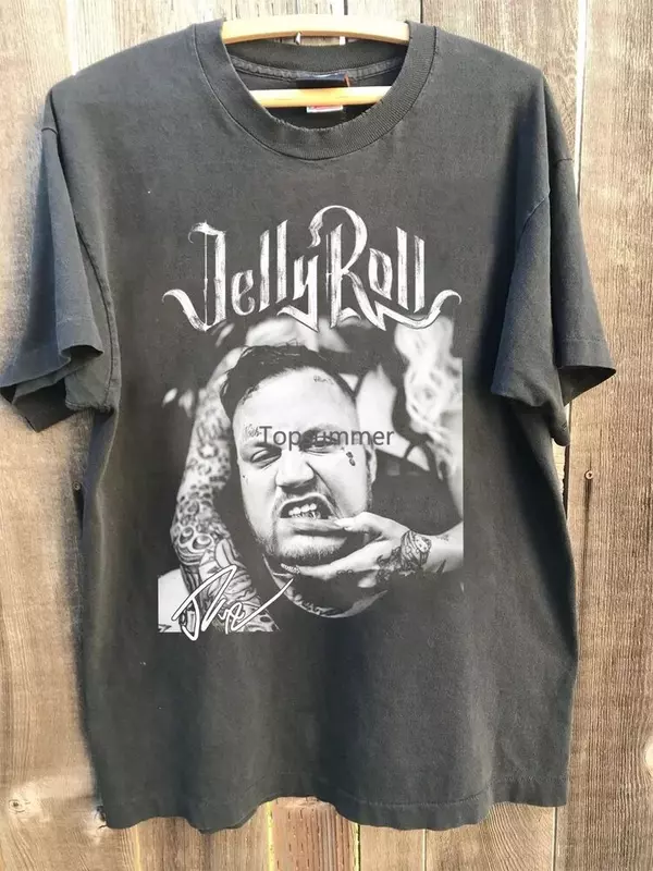 Jelly Roll Tour 2023 Graphic Black Color Shirt Unisex Men Women Ha1106
