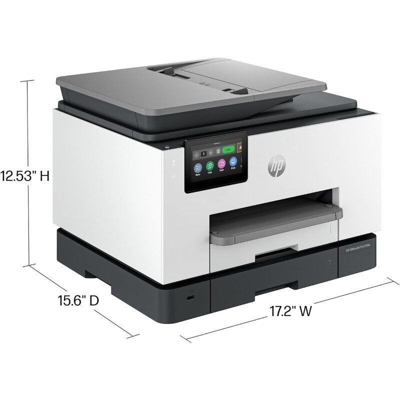 OfficeJet Pro-impresora todo en uno 9135e, Color, para negocios pequeños y medianos, impresión, copia, escaneo, fax