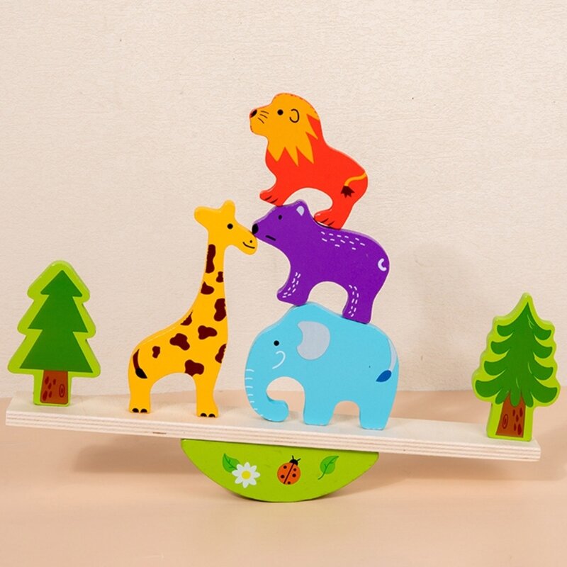 Детская игрушка для тренировки баланса животных с героями мультфильмов, детский блок для координации рук и глаз, игрушка,