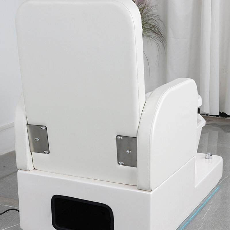 Kursi pedikur elektrik mewah, furnitur CC pedikur fisioterapi tanpa pemipaan