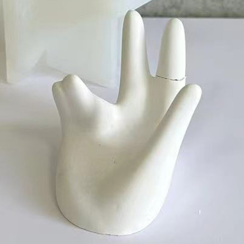 «Сделай сам», форма для пальцев, стойка-органайзер для штукатурки, инструмент для изготовления гипсового цемента и глины, новинка 2023