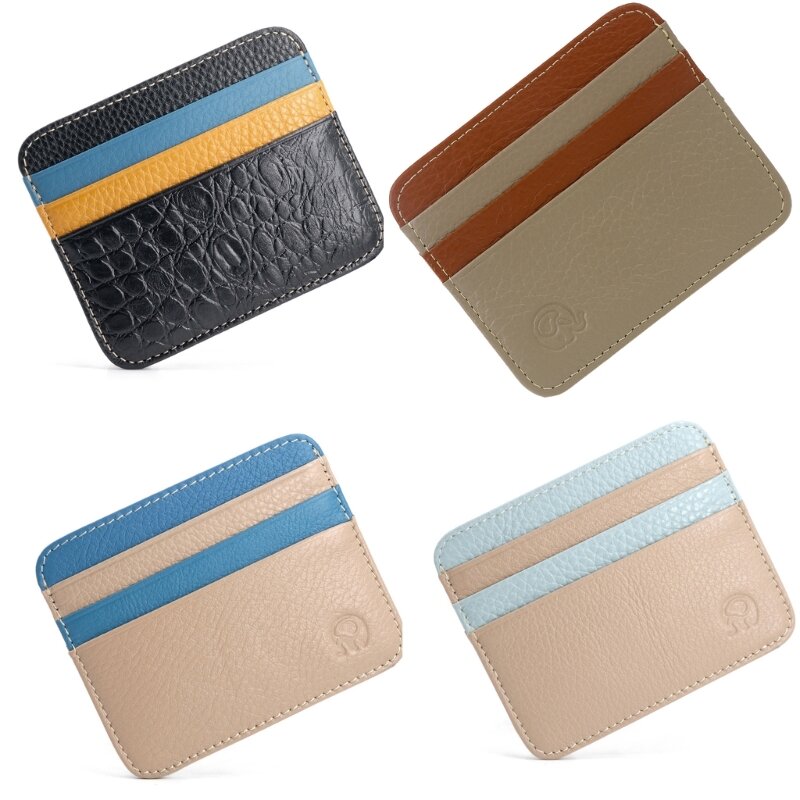 컴팩트한 동전 카드 홀더 동전 카드 정리에 적합한 실용적이고 편리한 슬림 지갑 K3KF