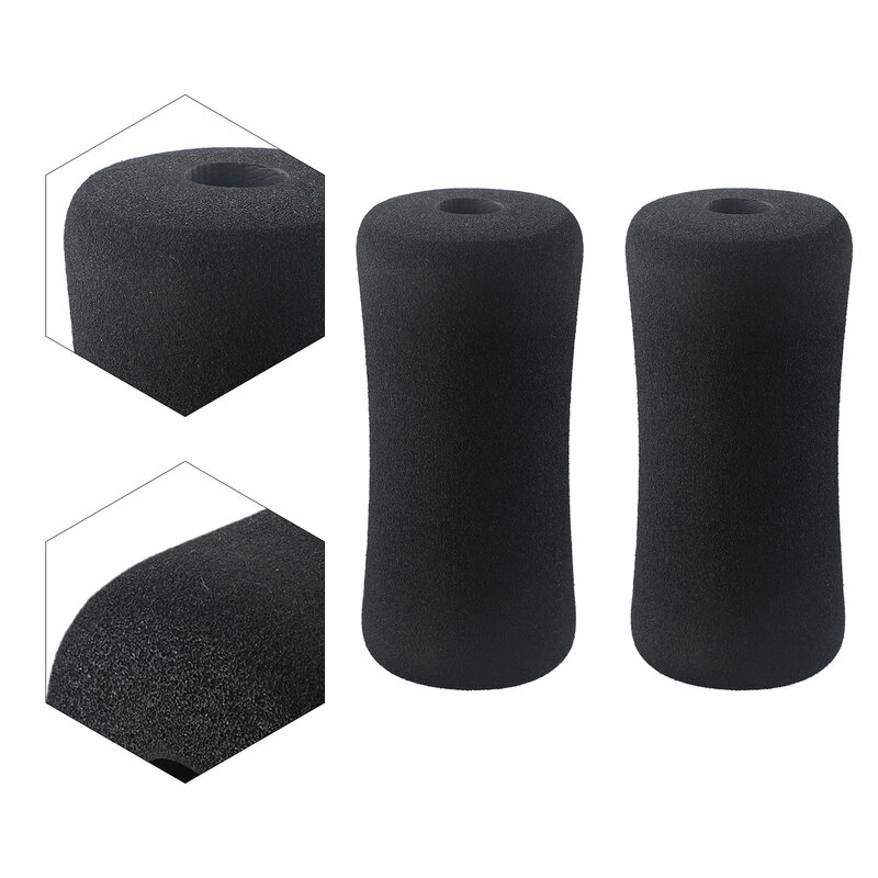 Comfortable Foot Foam Pads for Leg Extension  7inch  Replacement Rollers  Set of 2  Compatible with Various Machines