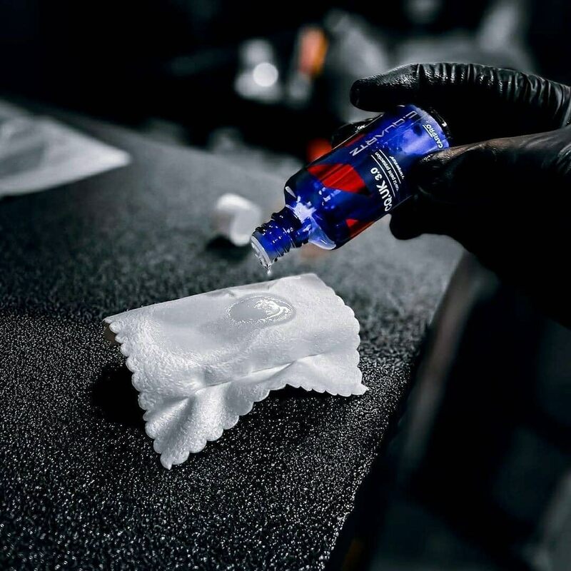 Керамическое покрытие CARPRO CQUARTZ UK 3,0 для автомобилей, нанотехнология на основе кварца, защита краски, стекла, металла и пластика