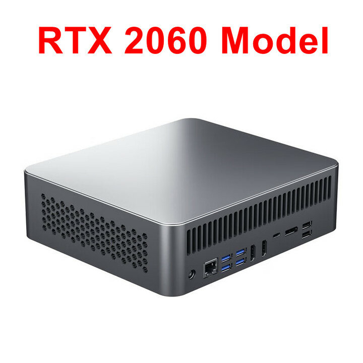 Super Deal Fashion Computer With Nvidia RTX 2060 6G Intel i9 10885H i7 10870H Mini Gaming Pc Type-C/HDMI/DP 4K Output 6*USB Port
