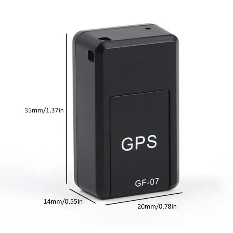 Gf07 Magnetische Mini Auto Tracker Gps Real-Time Tracking Locator Apparaat Magnetische Gps Tracker Real-Time Voertuig Locator Dropshipping