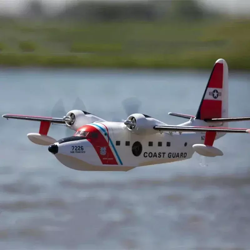 Albatross-Hu16 Elétrico Modelo Dirigente, Dirigente da Guarda Costeira dos EUA, RC Dirigente, Hélice, Asa Fixa, 1600mm