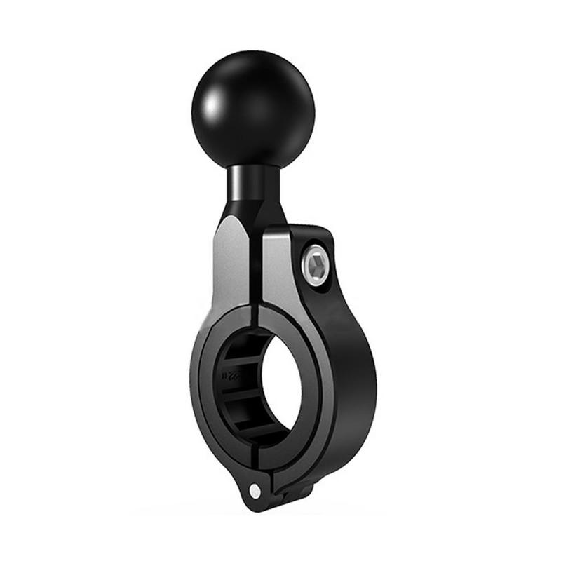 Adaptador de montaje de cabeza esférica de 1 pulgada para manillar de bicicleta y motocicleta, Clip de soporte de espejo retrovisor para GoPro 10 9 8, soportes de cámara