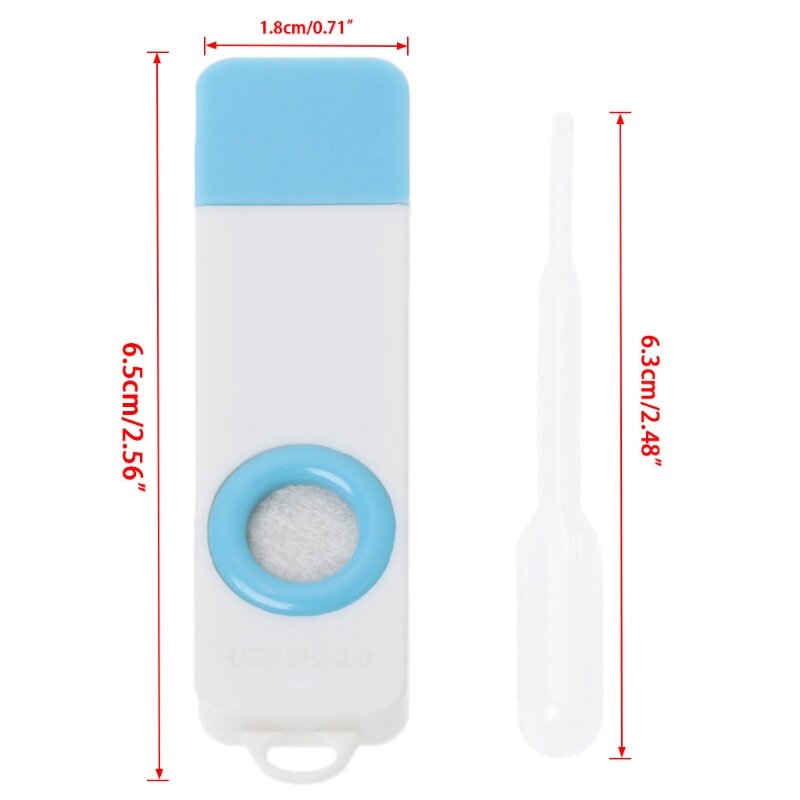 Mini USB Aroma Umidificador ar Difusor SPA Aromaterapia Fresher Car Home Office A0NC