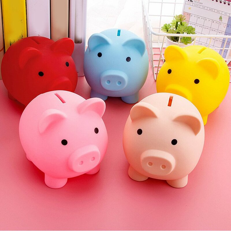 Kleine Spaarpot Geld Dozen Opslag Kinderen Speelgoed Home Decor Money Saving Box Kinderen Piggy Geld Bank Kinderen Dag gift Cartoon
