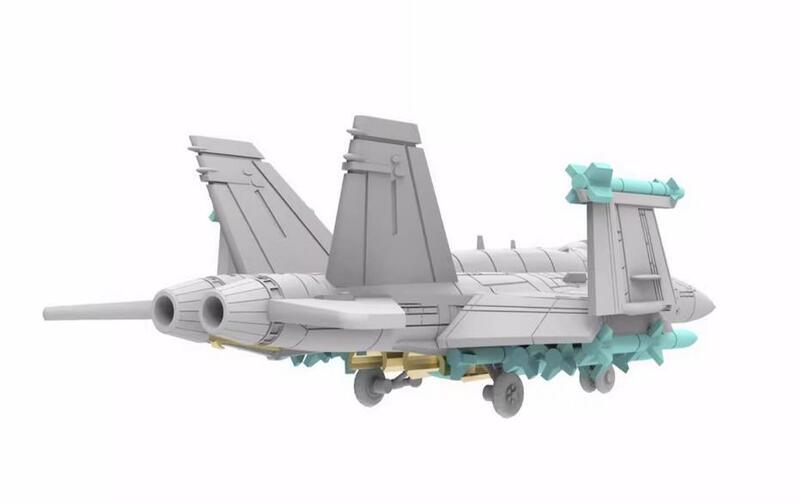 Muñeco de nieve SG-7049 1/700 F/A-18C, Hornet Strike Fighter l (aire-aire), Kit de modelos