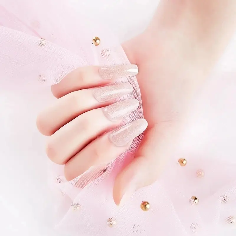 BOZLIN-esmalte de Gel semipermanente para uñas, barniz híbrido para manicura semipermanente con purpurina acrílica, extensión de cristal, 60ML