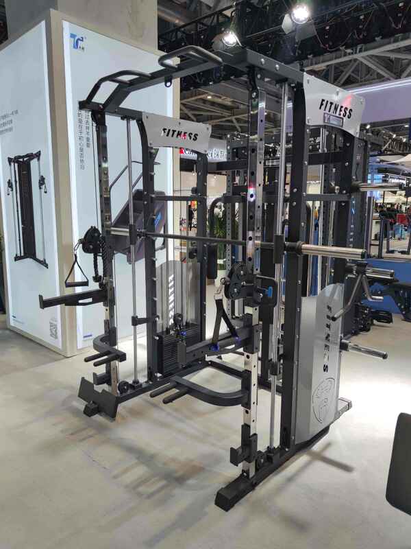 2022 Commerciële Squat Rack Multi Functionele Kracht Training Apparatuur Gym Smith Machine Voor Huishouden