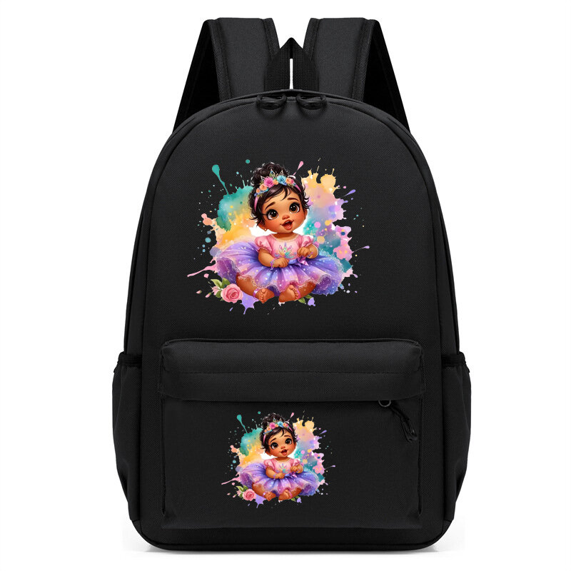 Plecak dla dzieci Cute Cartoon Princess plecak plecak do przedszkola dzieci Chibi Bookbag Girls plecak podróżny torby dla uczniów