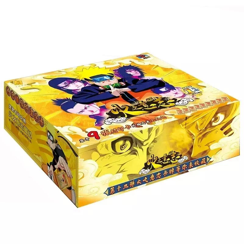 Naruto SSR การ์ด Deluxe Collection Edition Naruto Sasuke อะนิเมะ TCG เกมของเล่นเด็กคริสต์มาส Xmas ของขวัญ