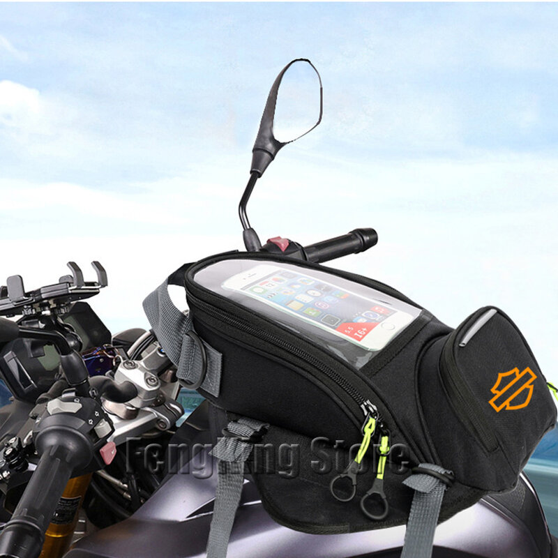 Für pan america 1250 spezielle s/sportster s motorrad kraftstoff tank tasche berührbare navigation magnet tasche motorrad staubbeutel