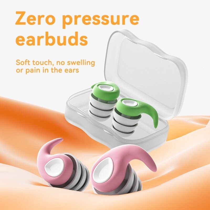 Bouchons d'oreilles en Silicone T8WC, réduction du bruit, insonorisation, petite taille, étanches pour natation, pour enfants