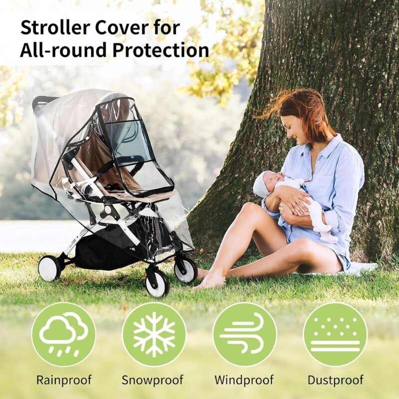 Baby Strollers Shield Rain Cover Baby Pushchair Cover