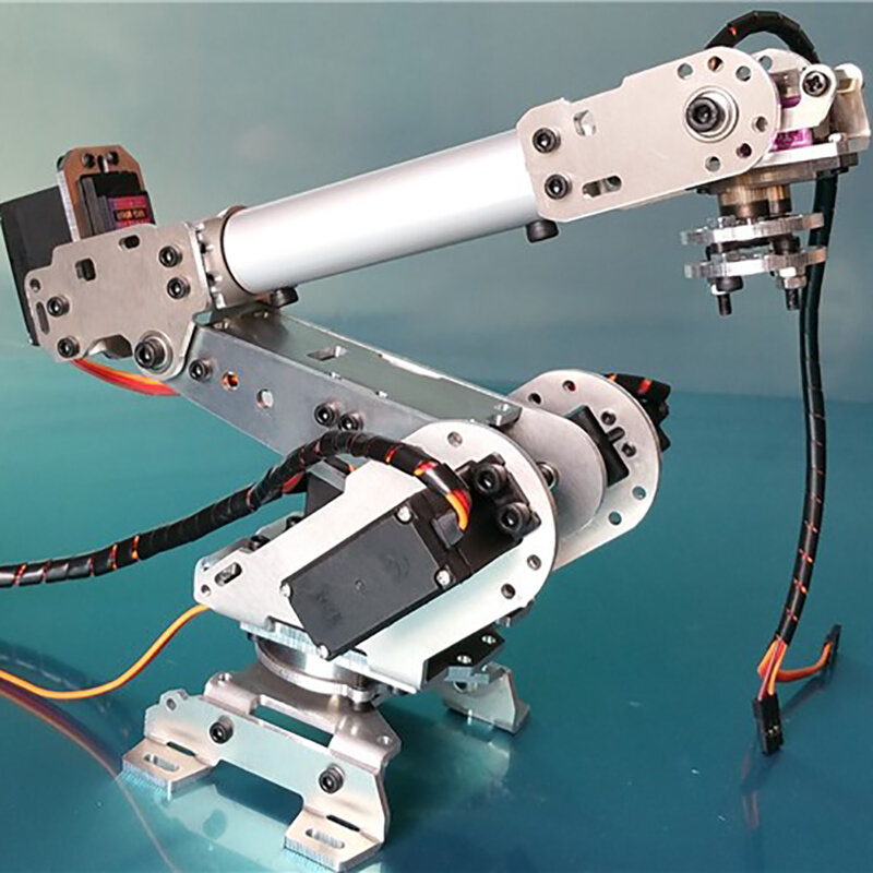 Multi-dof lengan Robot Abb Industri Manipulator cakar Gripper dengan MG996R untuk Robot Arduino Kit DIY untuk 6-axis Robot proyek lengan