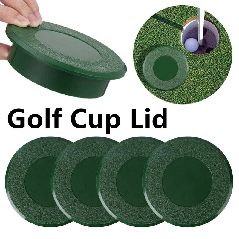 Tapa de la taza de Golf, agujero de la taza de Putting, Agujero verde, Ayuda de entrenamiento para el hogar, agujero de Golf verde, accesorios de taza