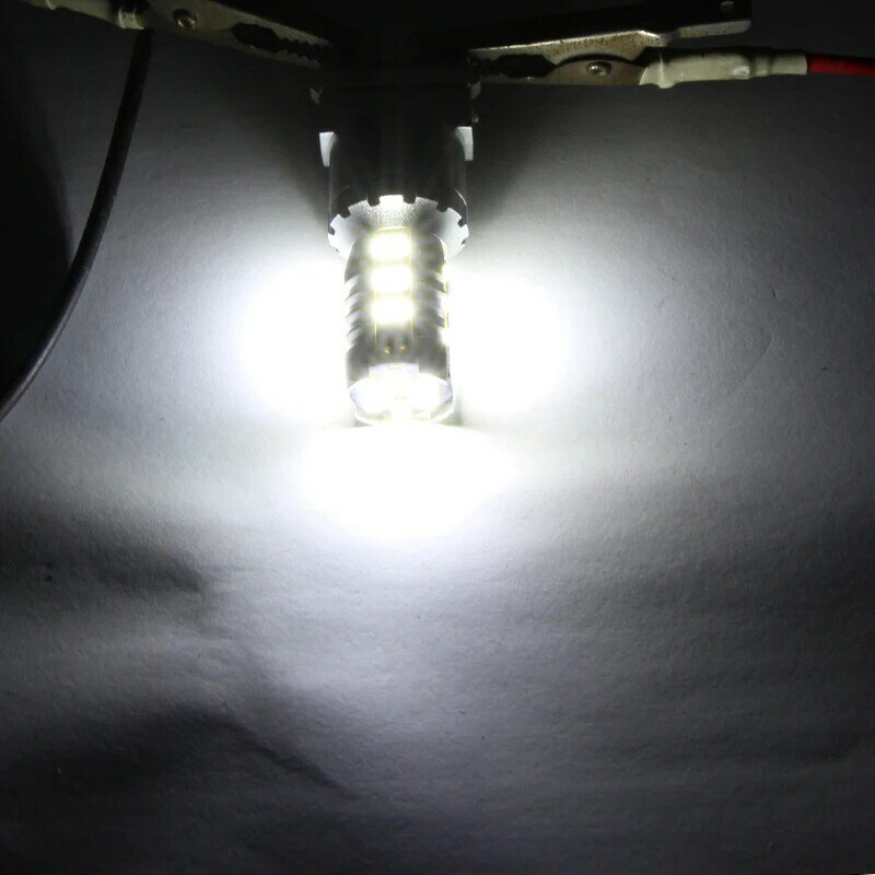 Светодиодная интерьерная лампа дневного света T25 3157 P27/7W P27W 3156 Canbus 12v 24v Super 5W, автомобильная лампа заднего хода, стоп-сигнал, задняя лампа