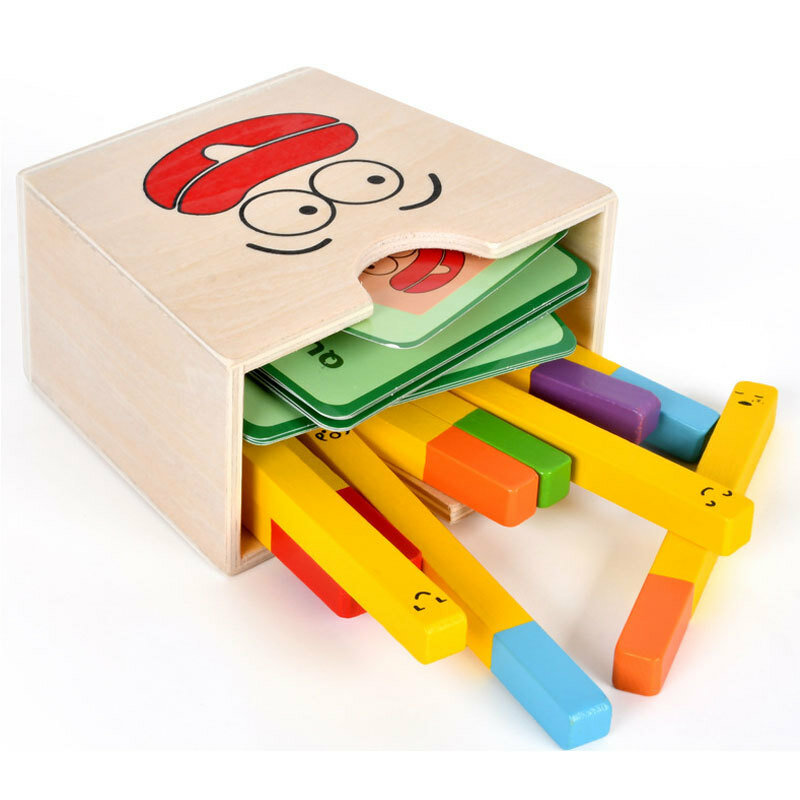 Montessori-Speelgoed Doet Alsof Simulatie Voedselkleuren Vorm Bijpassende Sensorisch Bordspel Educatief Speelgoed Voor Kinderen Van 3-6 Jaar