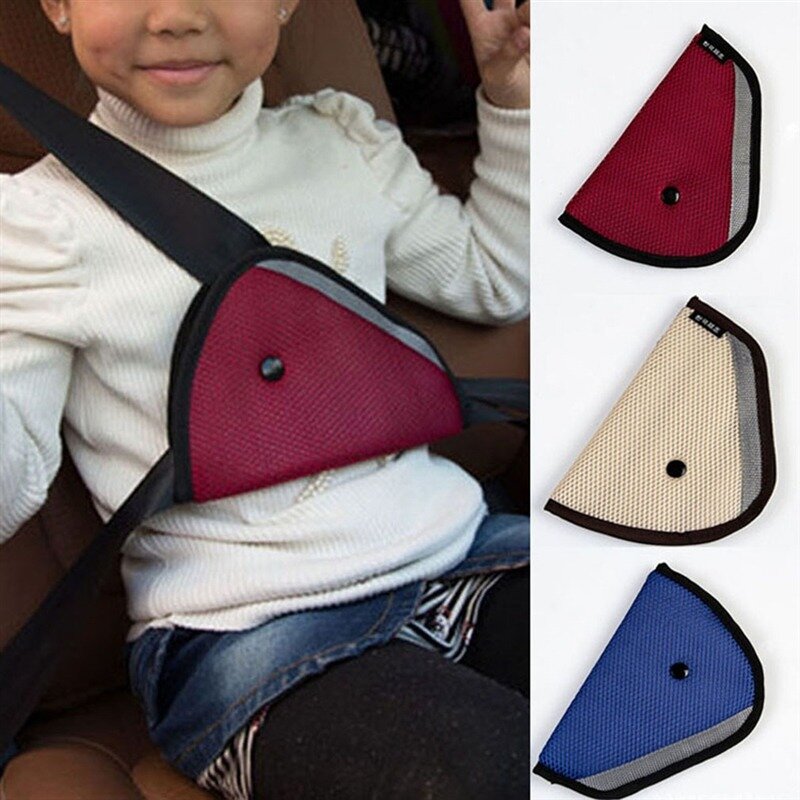 Almohada de cinturón de seguridad de coche y asiento de bebé, posicionador de sueño, protege el hombro, ajusta el cojín del asiento del vehículo, Corralitos de bebé