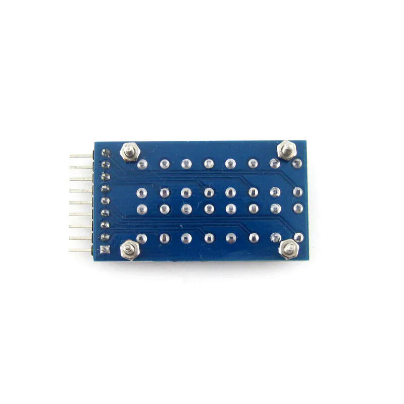 Waveshare-8 Push Buttons Teclado Módulo Board, Acessório chave única, Organizado como 2x4 em uma placa