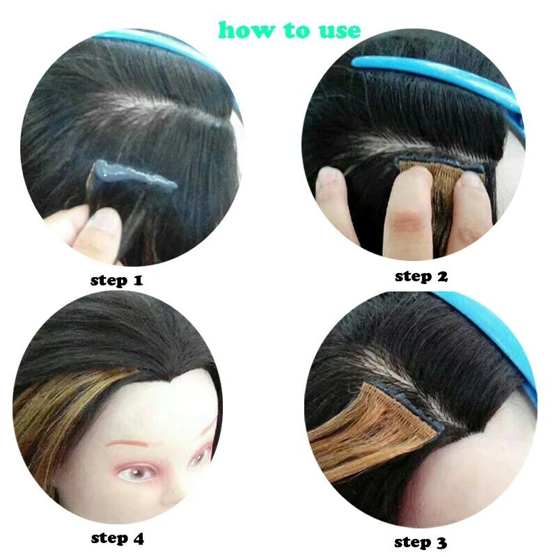 Pegamento de unión para el cabello, superadhesivo para tejido de cabello, removedor de cabello profesional, adhesivo líquido para pestañas postizas, herramienta para tupé