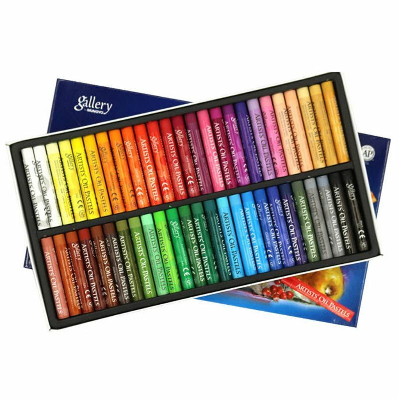 Graffit Pastels Crayones Irrompibles para Papel Pizarra Blanca Espejo Suelo 48 Colores