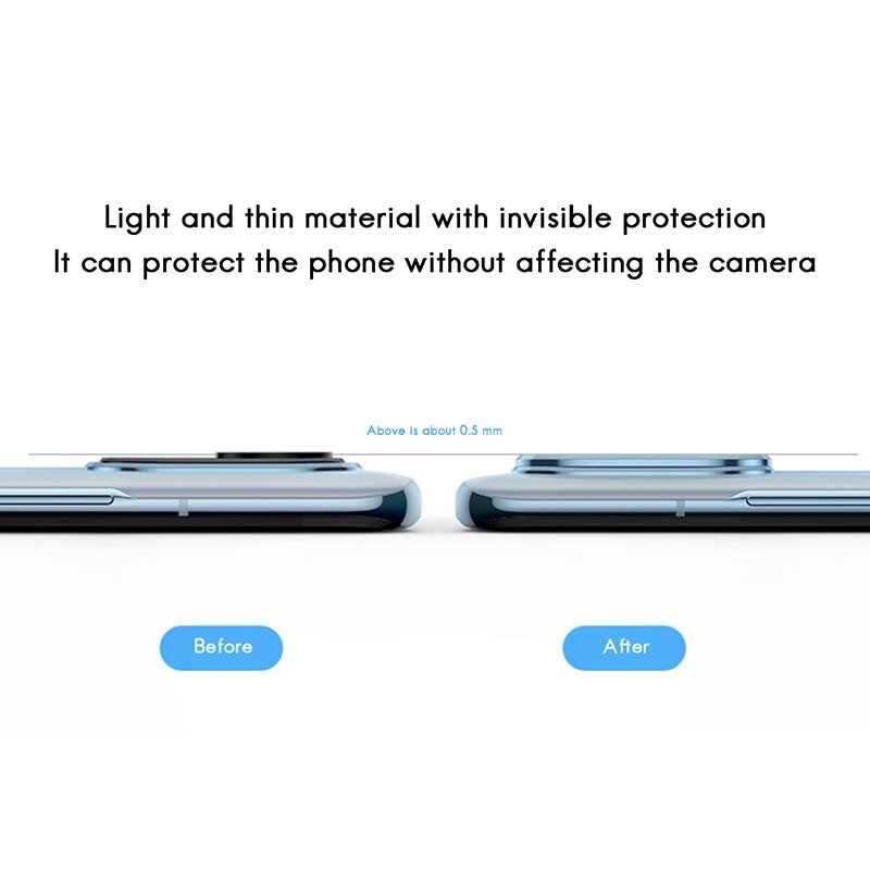 Protetor De Tela Para Xiaomi Mi 11, Tampa Da Lente Da Câmera Traseira, Filme De Liga De Alumínio