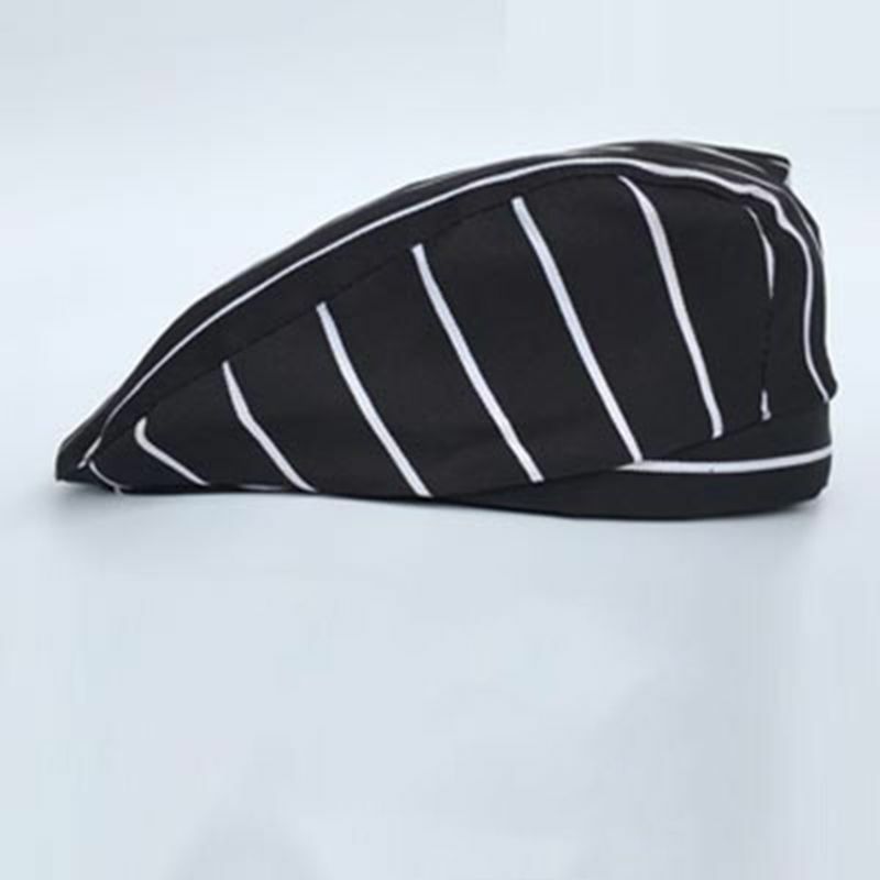Mens Womens Chef Hat Pastry Baker Kitchen Cook Coffee Shop Duckbill Beret
